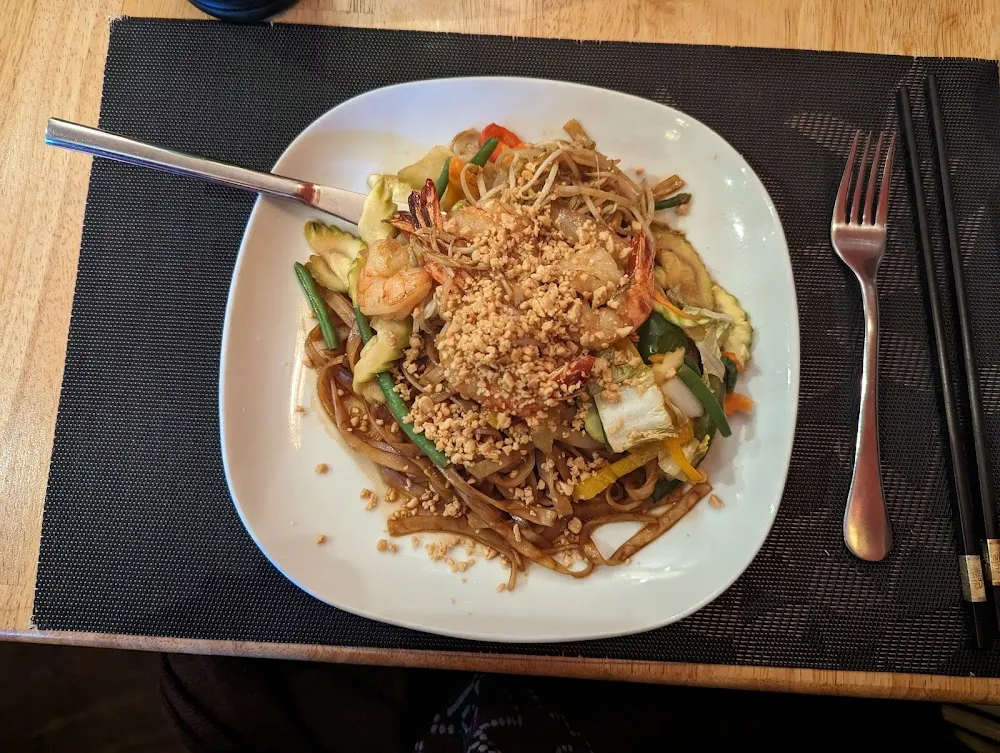 Pad Thaï Crevettes Roses